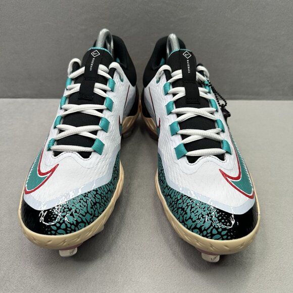 Mens 7.5 Nike Alpha Huarache Elite 4 Low Metal Baseball Cleats Paul Goldschmidt - Picture 2 of 8